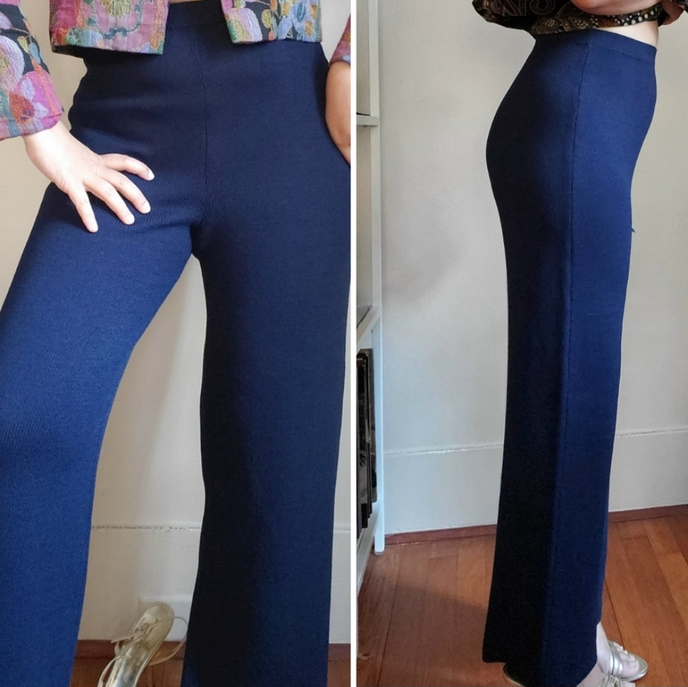 St.John Basic Knit Pants Size 2 - image 1